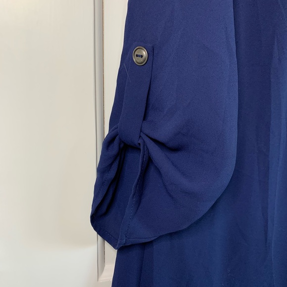 Lush Navy Blue Tunic/Dress - Picture 2 of 4